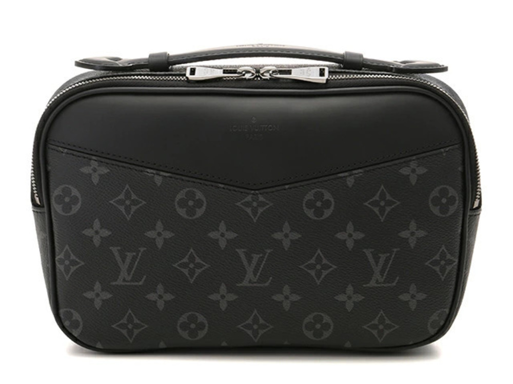 LOUIS VUITTON Bumbag Shoulder Bag Monogram Eclipse Black